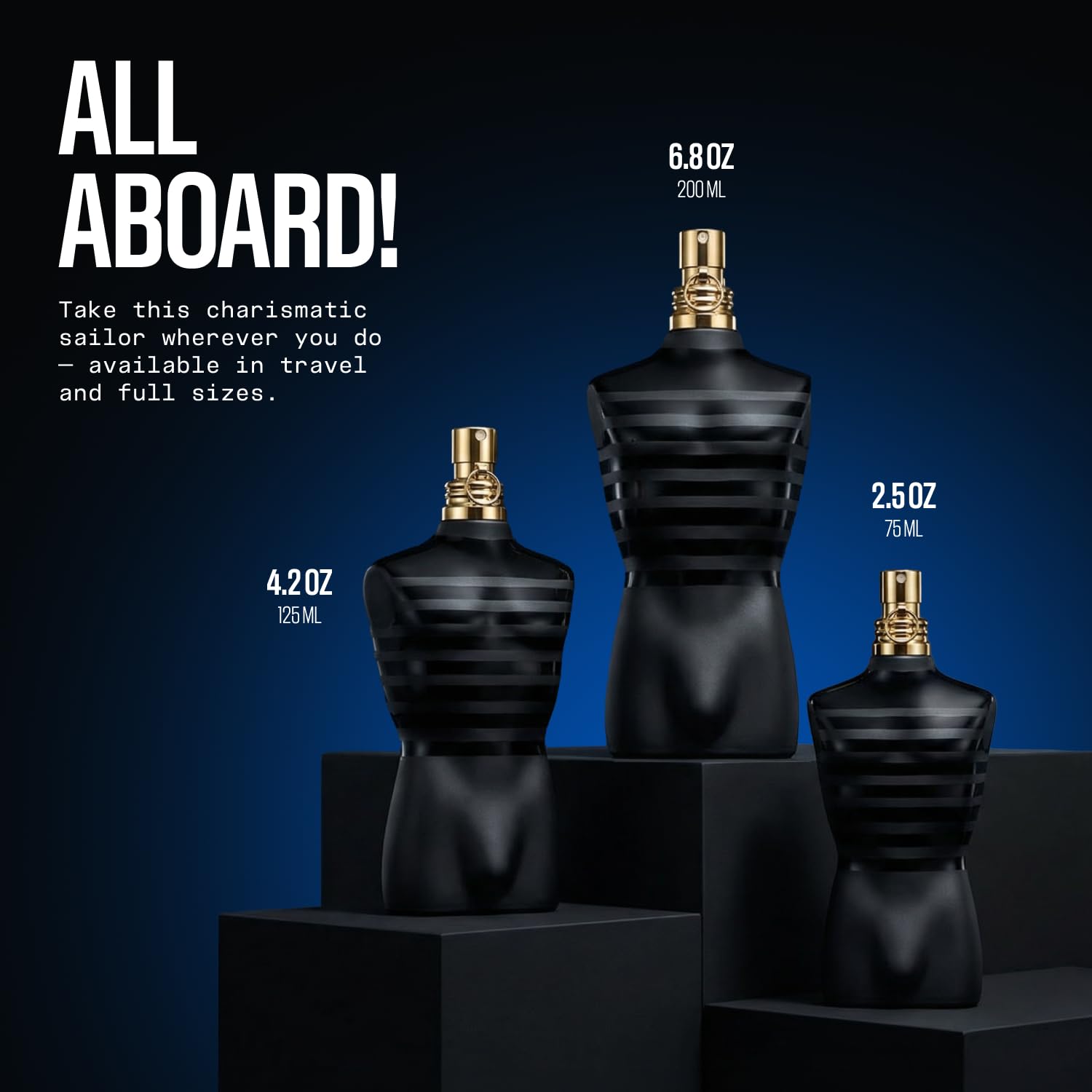 Jean Paul Gaultier Le Male Le Parfum - Amber Woody Eau de Parfum Intense for Men FRAGGISH