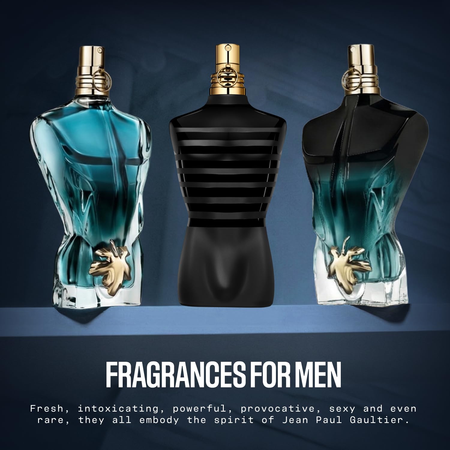 Jean Paul Gaultier Le Male Le Parfum - Amber Woody Eau de Parfum Intense for Men FRAGGISH