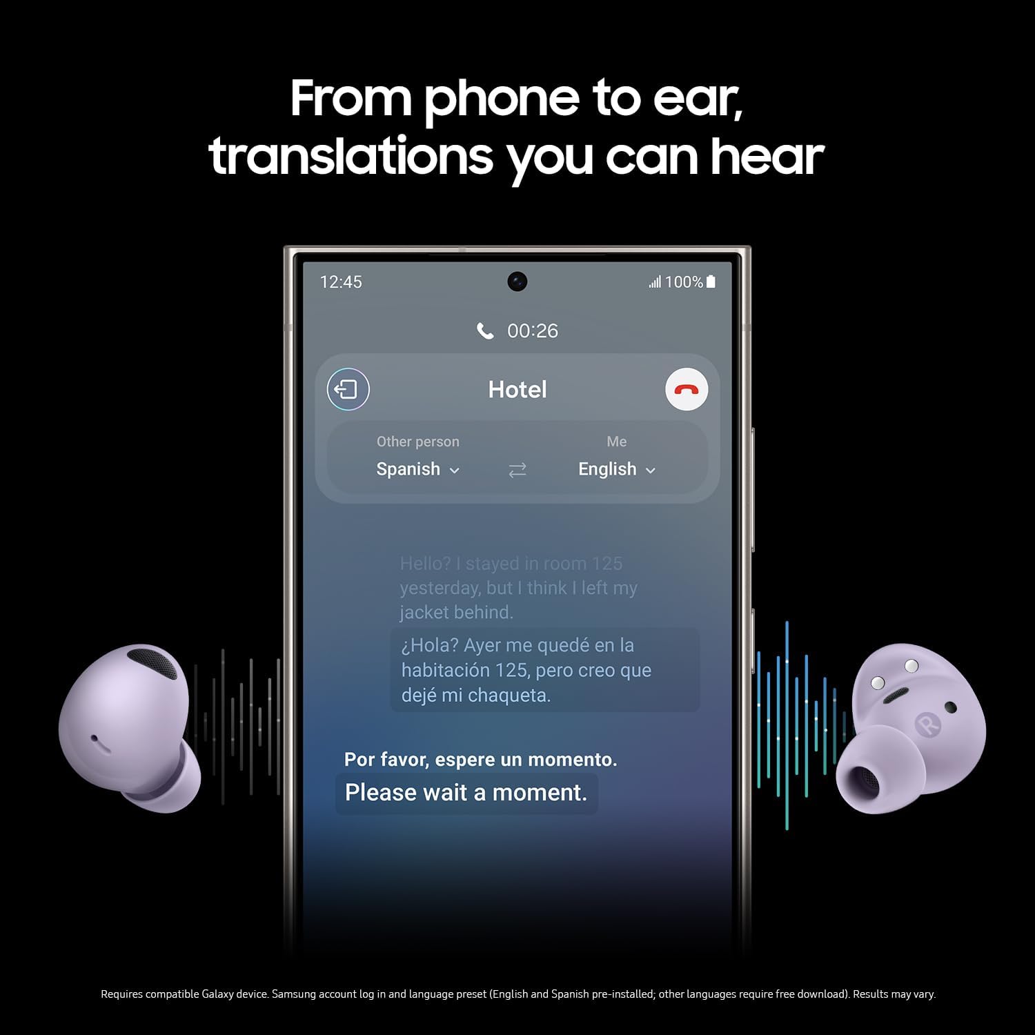 Samsung Galaxy Buds2 Pro True Wireless Bluetooth Earbuds with Active Noise Cancellation, Hi-Fi Sound, 360 Audio, HD Voice, IPX7 Water Resistant, Bora Purple (Renewed) ACZONA
