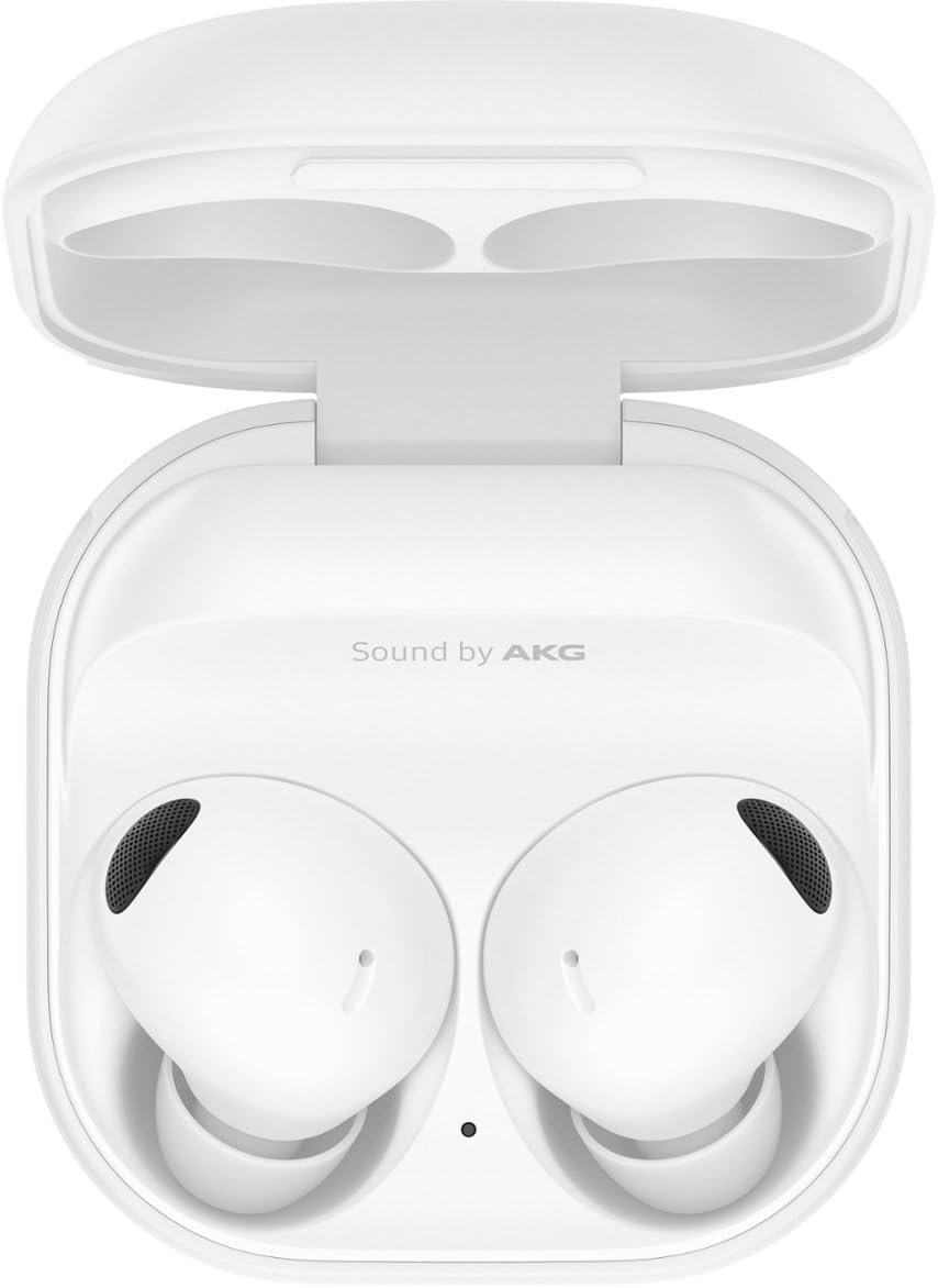 Samsung Galaxy Buds2 Pro True Wireless Bluetooth Earbuds with Active Noise Cancellation, Hi-Fi Sound, 360 Audio, IPX7 Water Resistant - White (Renewed) ACZONA